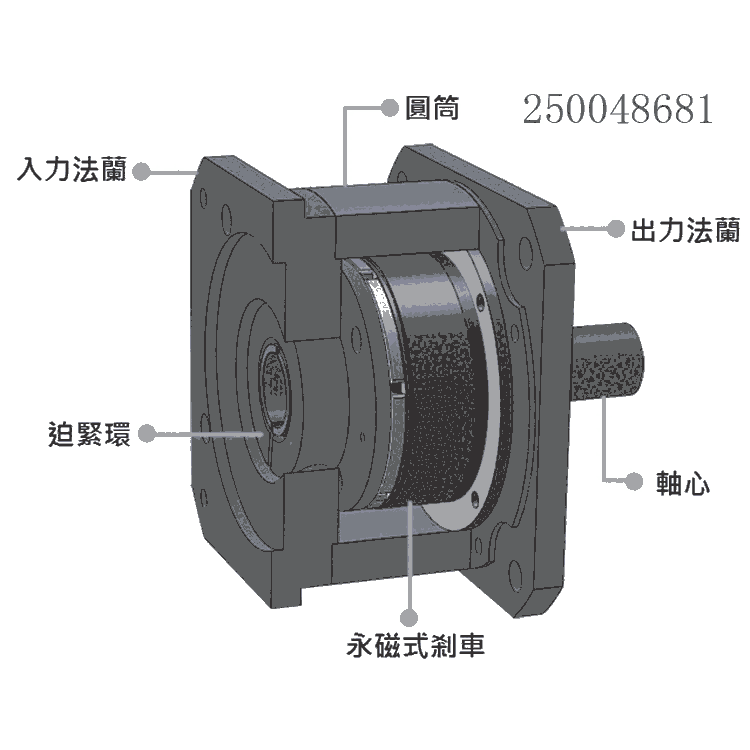 永磁式剎車組合體，永磁制動器組合體